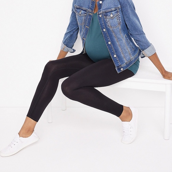 Maurices maternity basic leggings-long - Picture 3 of 7